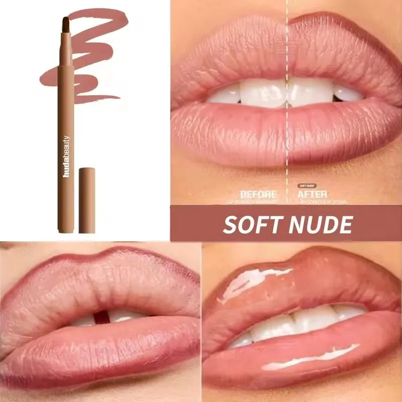 Velvet Matte Lip Liner Pencil | Long-Wear Waterproof Lip Pencil