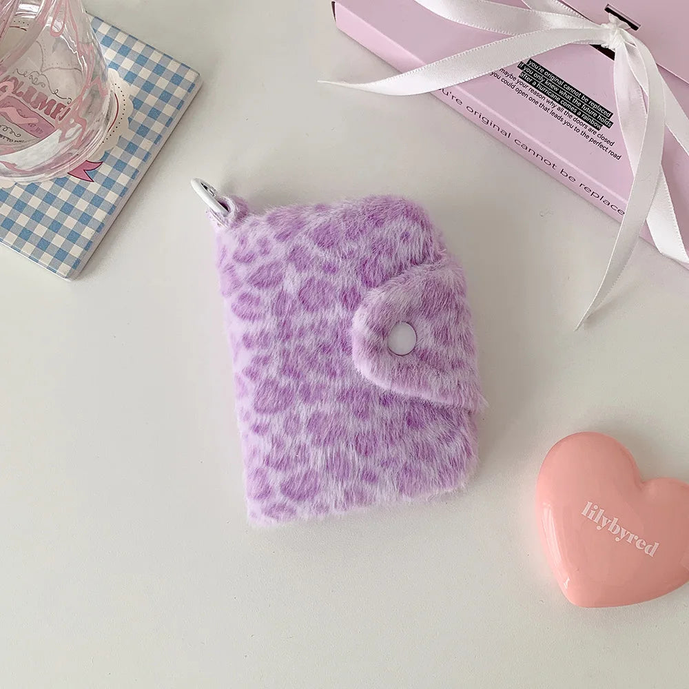 Soft Plush Card Pouch