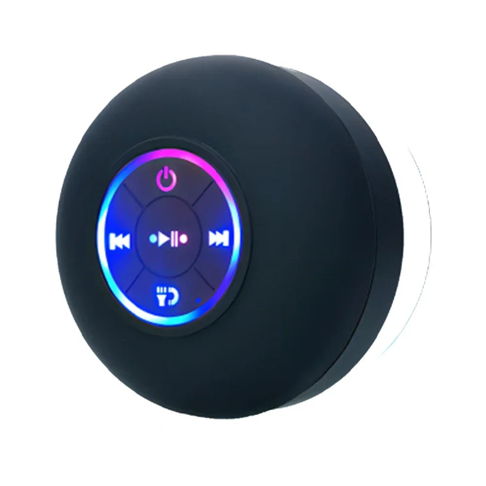Waterproof Bluetooth Shower Speaker with Suction Cup