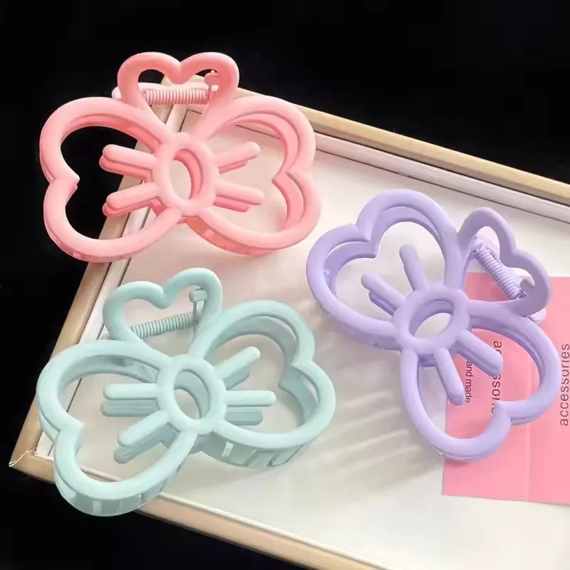 Bloom Hair Claw Clip | Matte Flower Hair Clip | Everyday Cute Hair Accessory