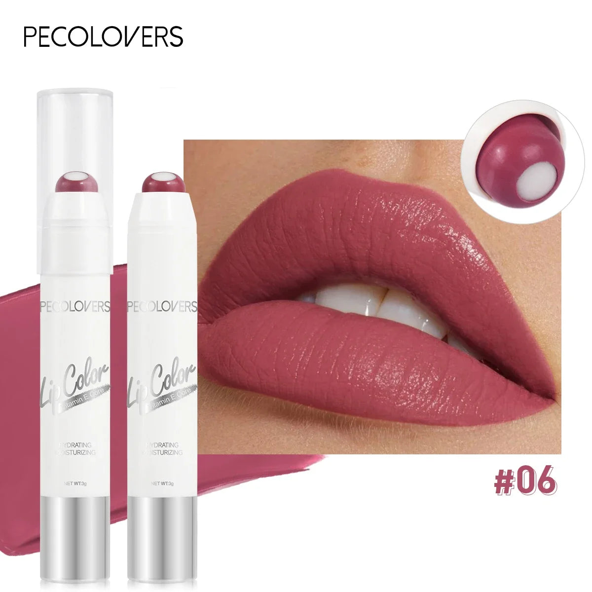 2-in-1 Velvet Lip Balm & Matte Lipstick