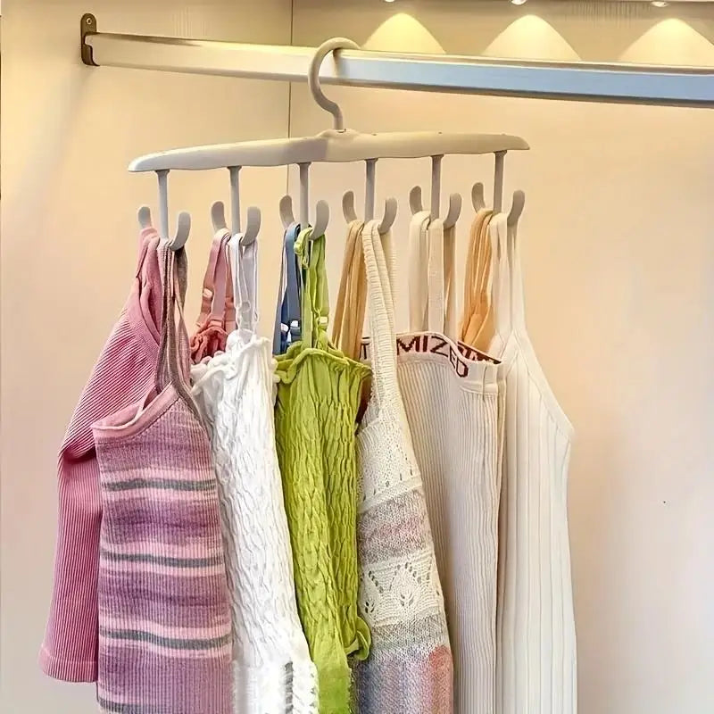 360° Closet Organizer | Space-Saving 12-Hook Hanger