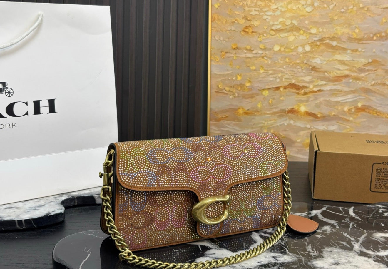 Midnight Sparkle Shoulder Bag