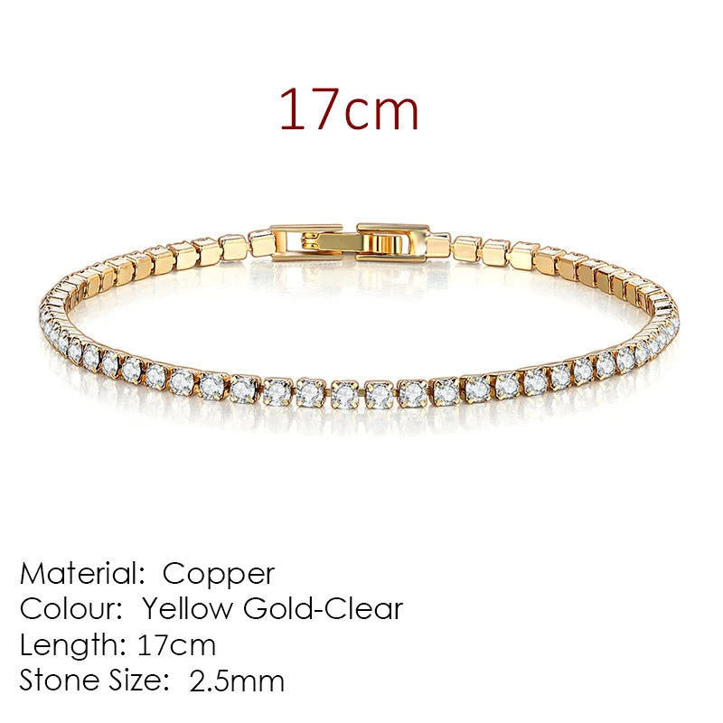 Crystal Tennis Bracelet