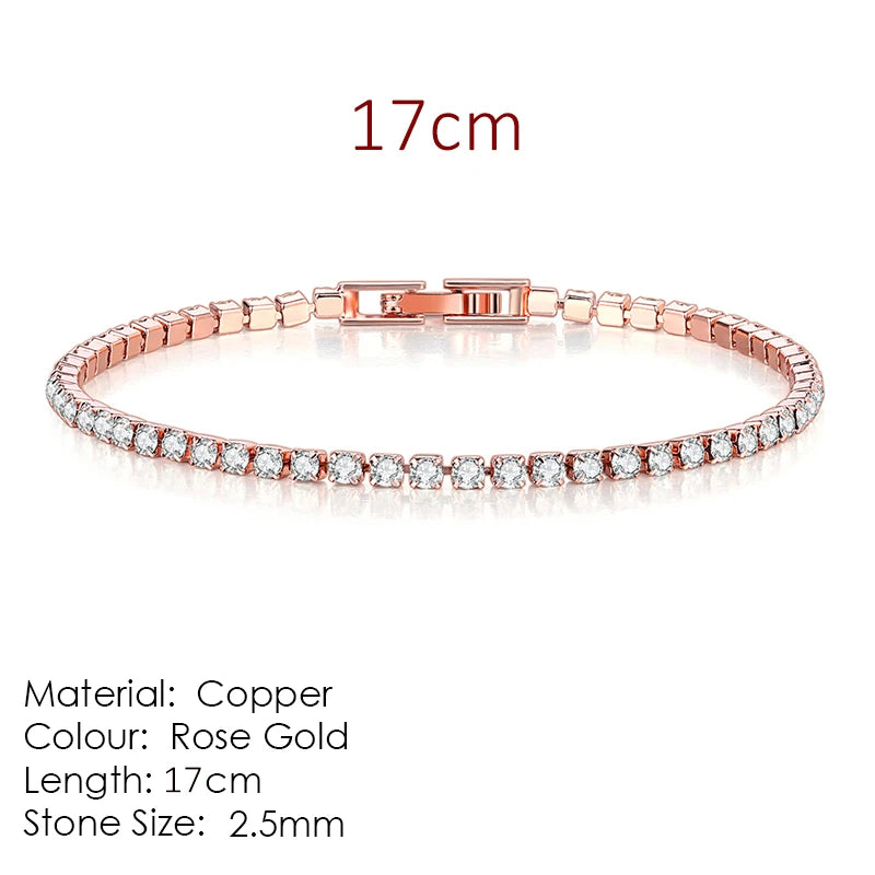 Crystal Tennis Bracelet