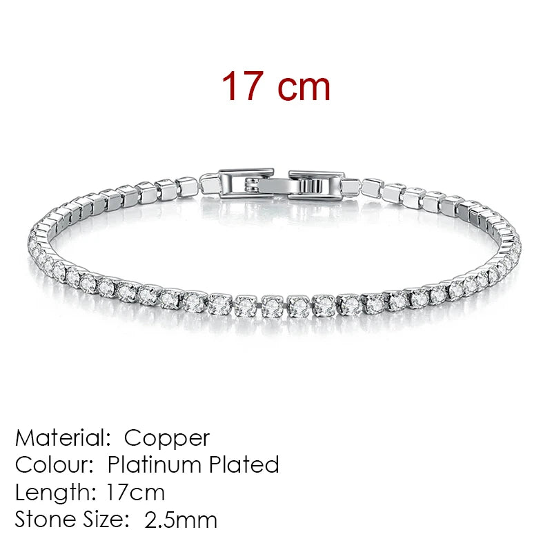 Crystal Tennis Bracelet