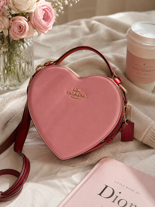 Sweetheart Heart Crossbody Bag