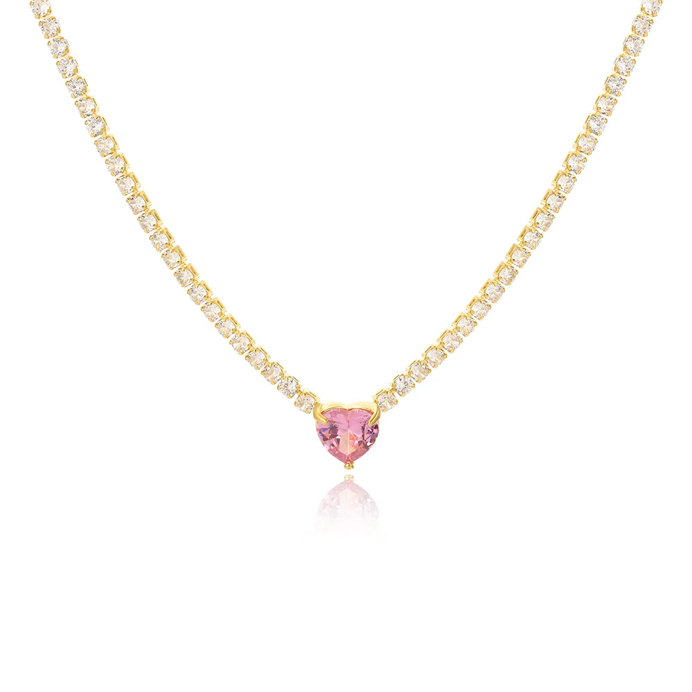Celeste Crystal Necklace Collection