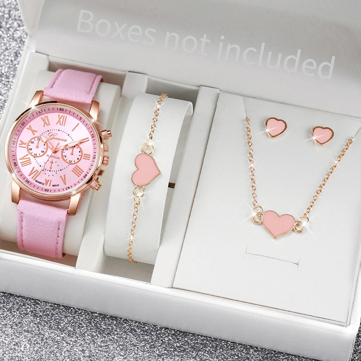 The Charlotte Gift Set | 6-Piece Watch & Jewelry Collection