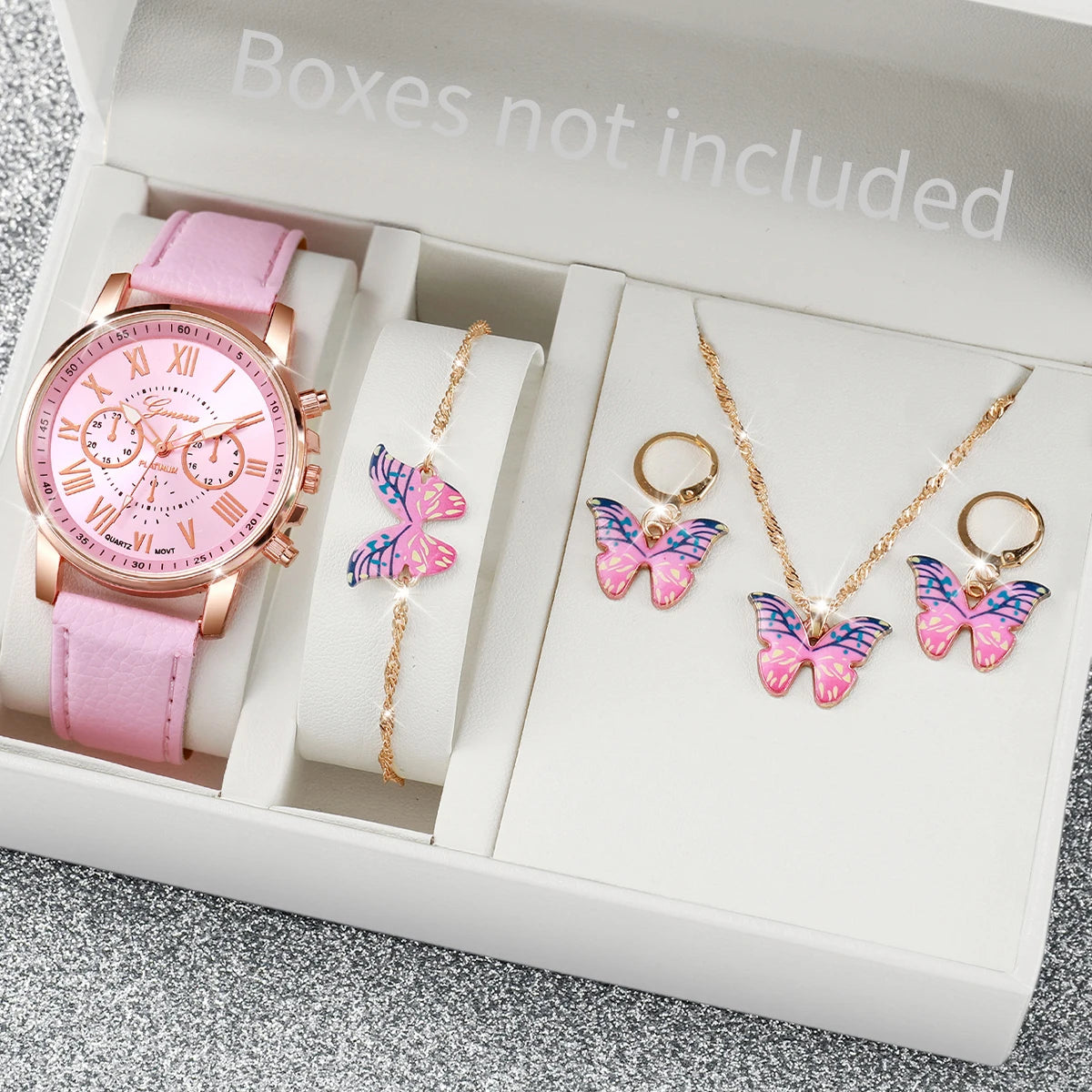 The Charlotte Gift Set | 6-Piece Watch & Jewelry Collection