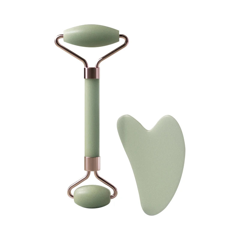 Facial Massage Roller & Sculpting Set | Face, Neck & Eye Beauty Tool