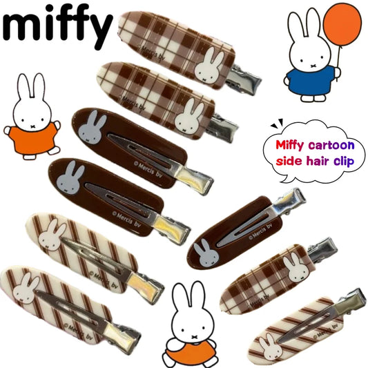 Miffy Plaid Hair Clip
