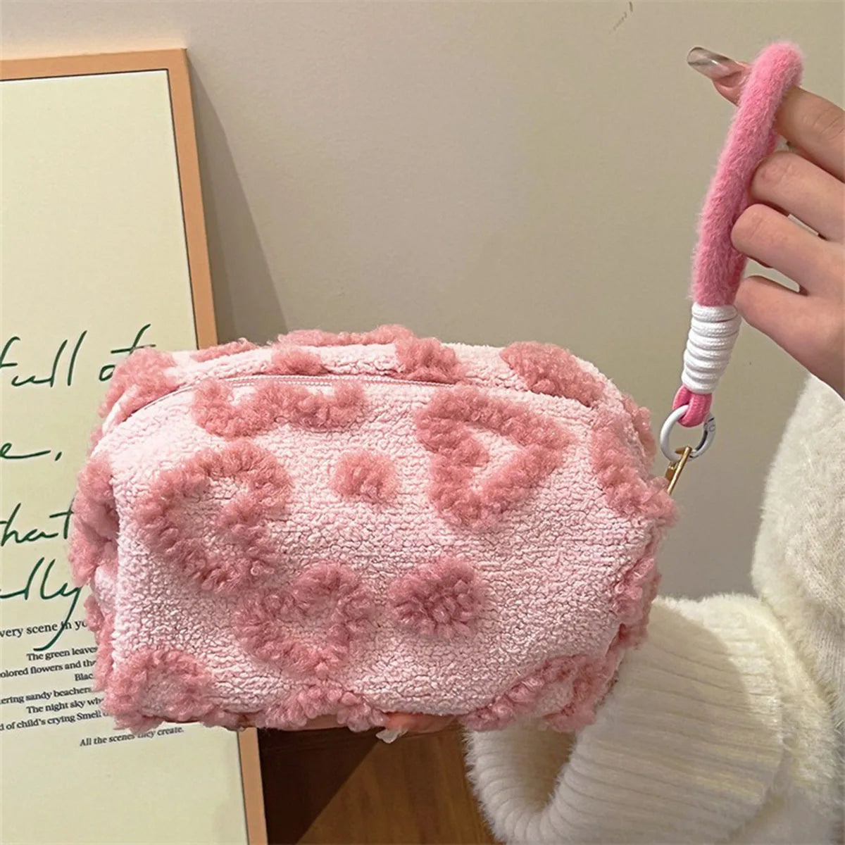💗 Sweetheart Teddy Cosmetic Pouch