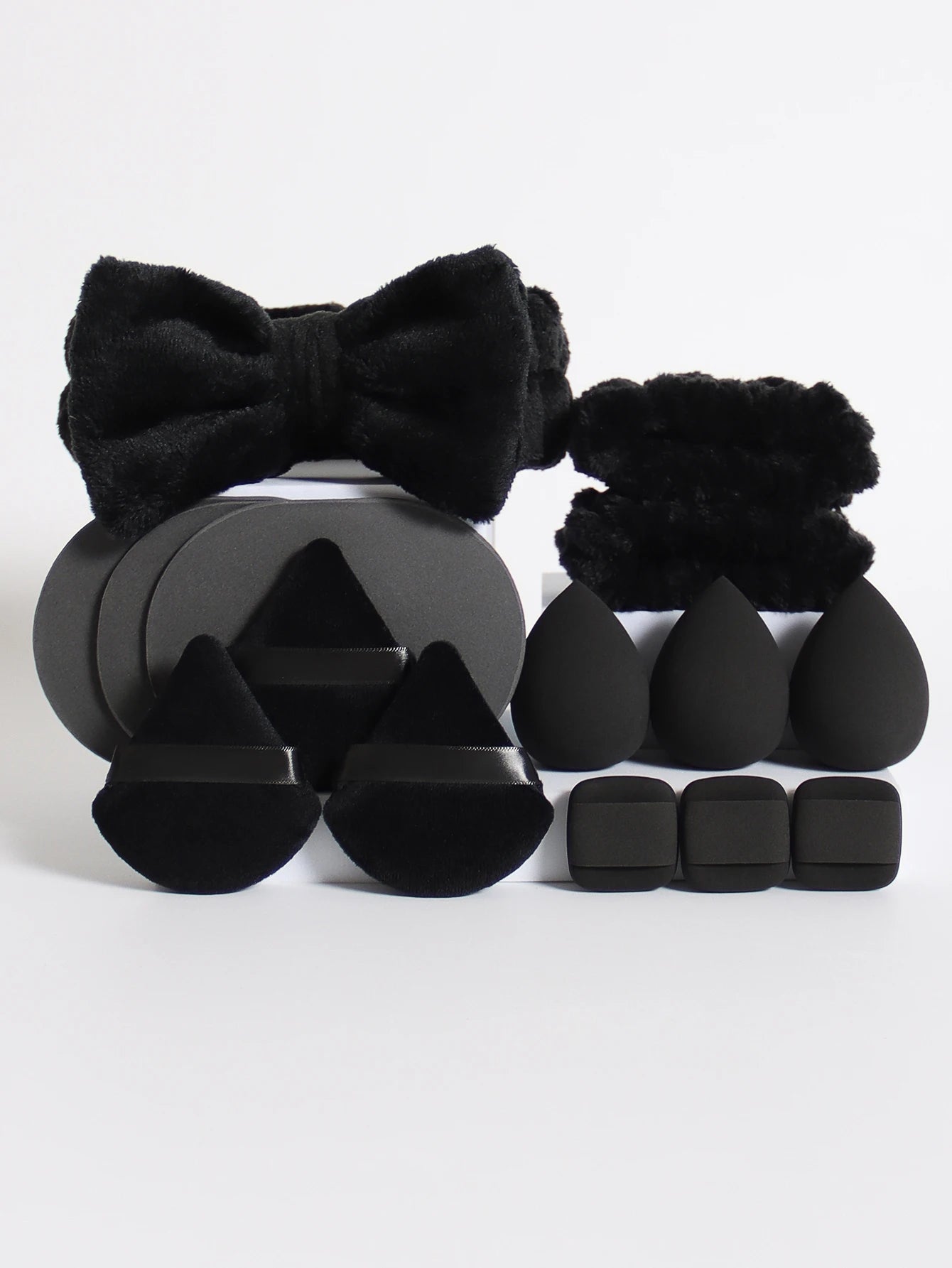 The Everything Beauty Set | 15-Piece Makeup Sponge & Spa Headband Kit