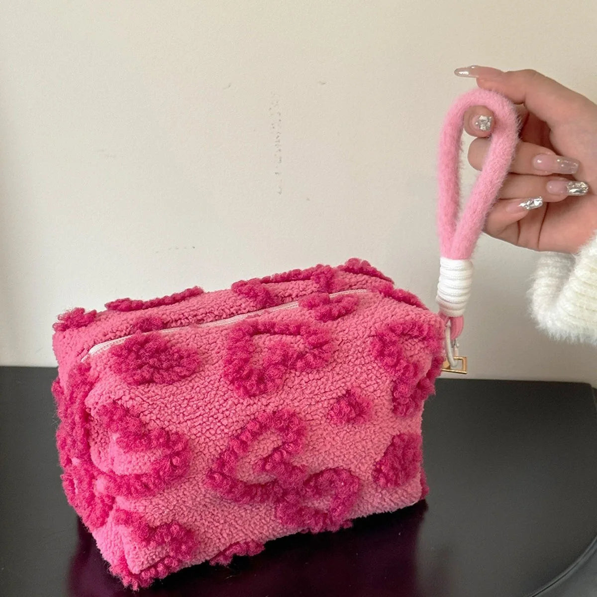 💗 Sweetheart Teddy Cosmetic Pouch
