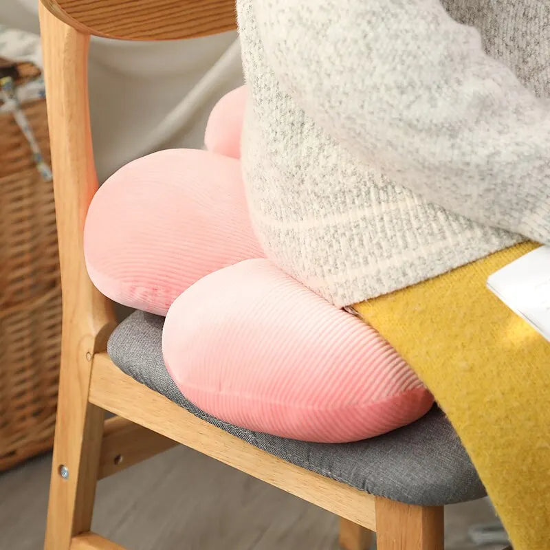 Plush Flower Floor Pillow – Soft Floral Cushion for Cozy Home Decor