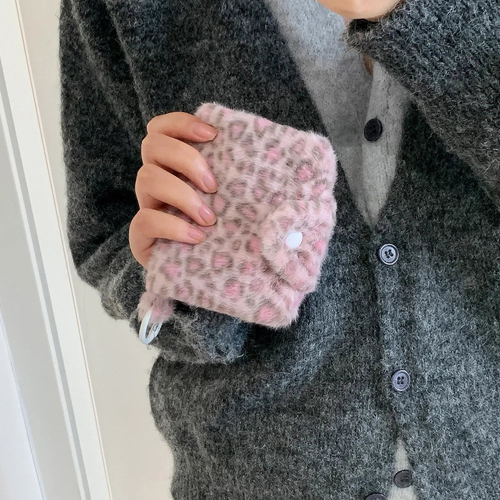 Soft Plush Card Pouch