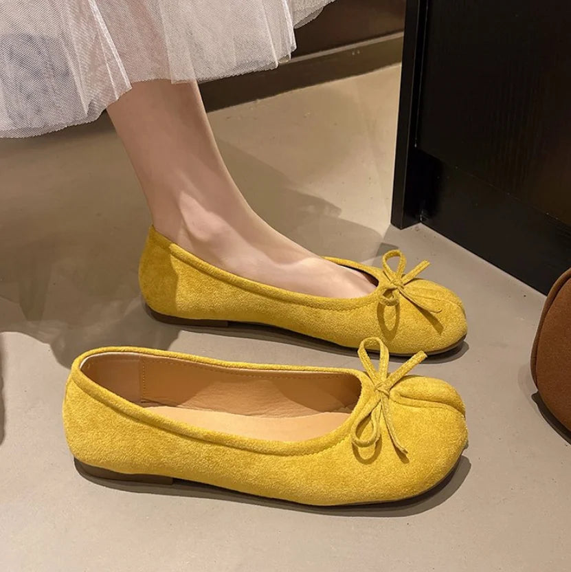 The Willow Split-Toe Ballet Flats
