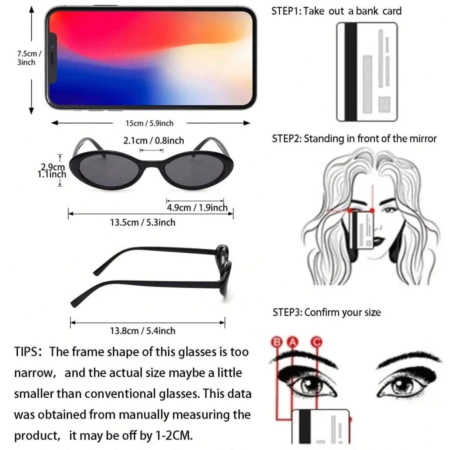 Classic Oval Sunglasses