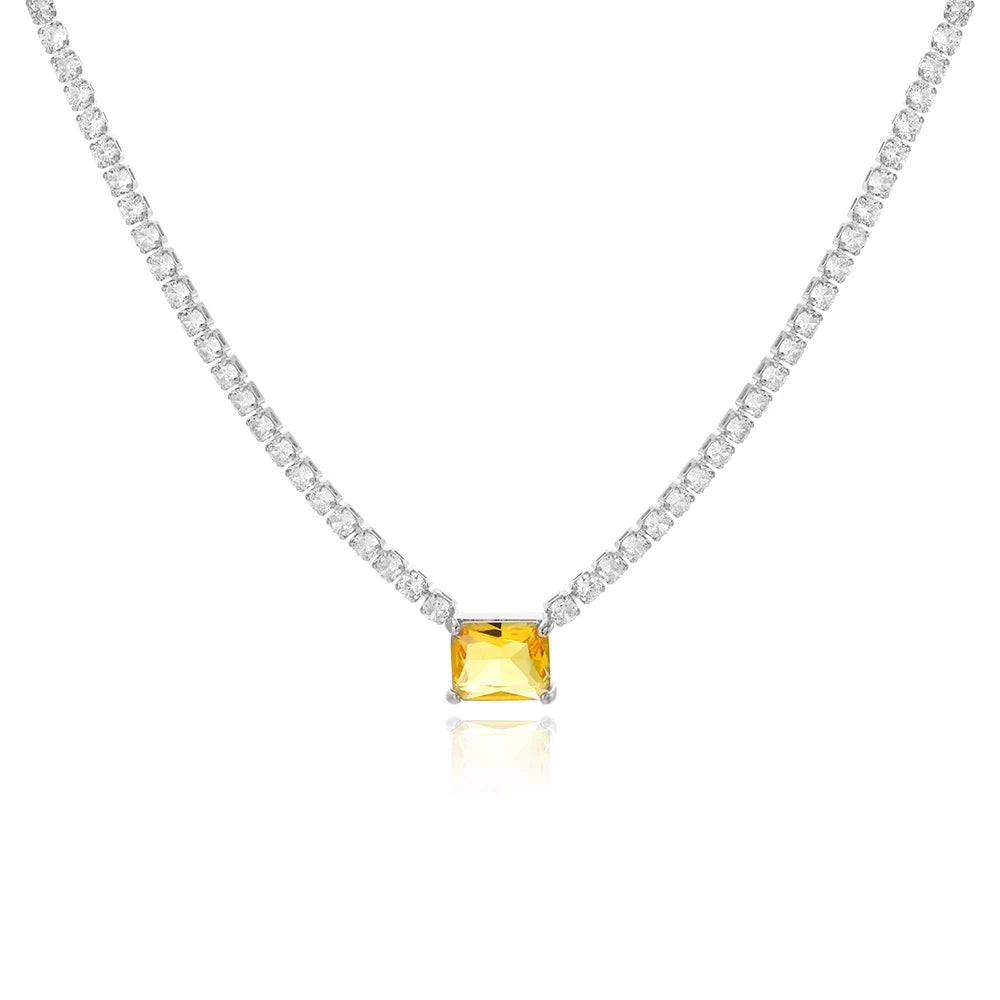 Celeste Crystal Necklace Collection