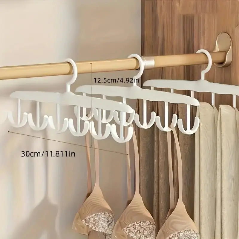 360°  Closet Organizer | Space-Saving 12-Hook Hanger