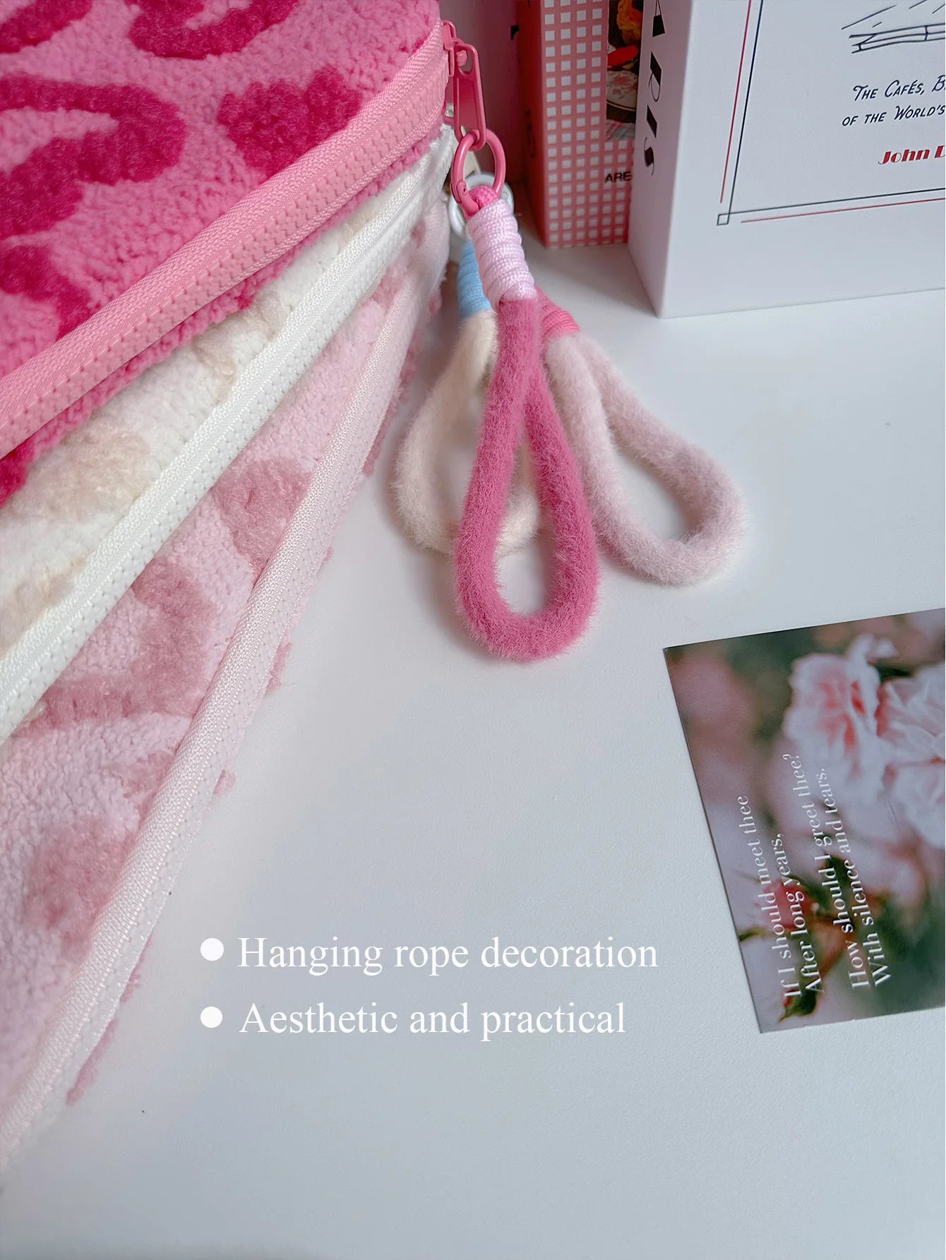 Plush Heart Laptop Sleeve | Cozy Padded Case for MacBook, iPad & Laptops