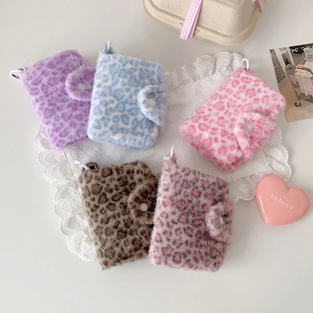 Soft Plush Card Pouch
