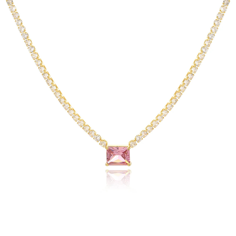 Celeste Crystal Necklace Collection