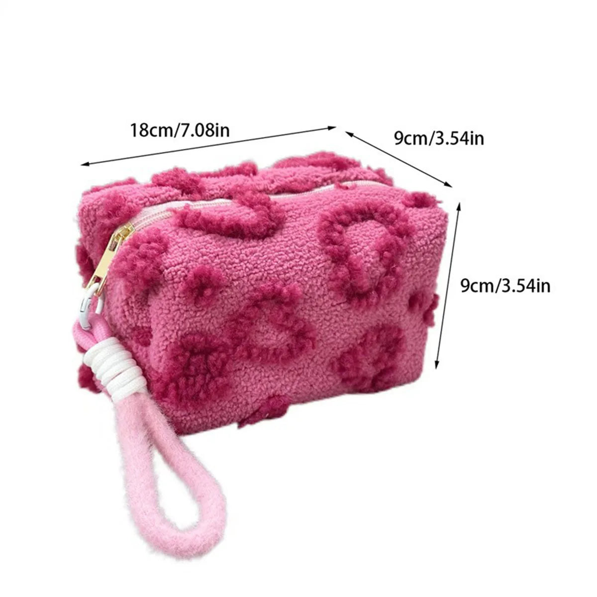 💗 Sweetheart Teddy Cosmetic Pouch