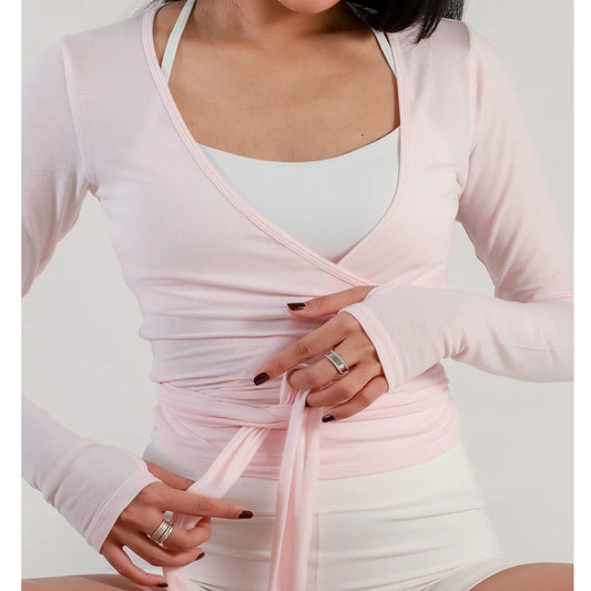 The Arabella Ballet Wrap Top