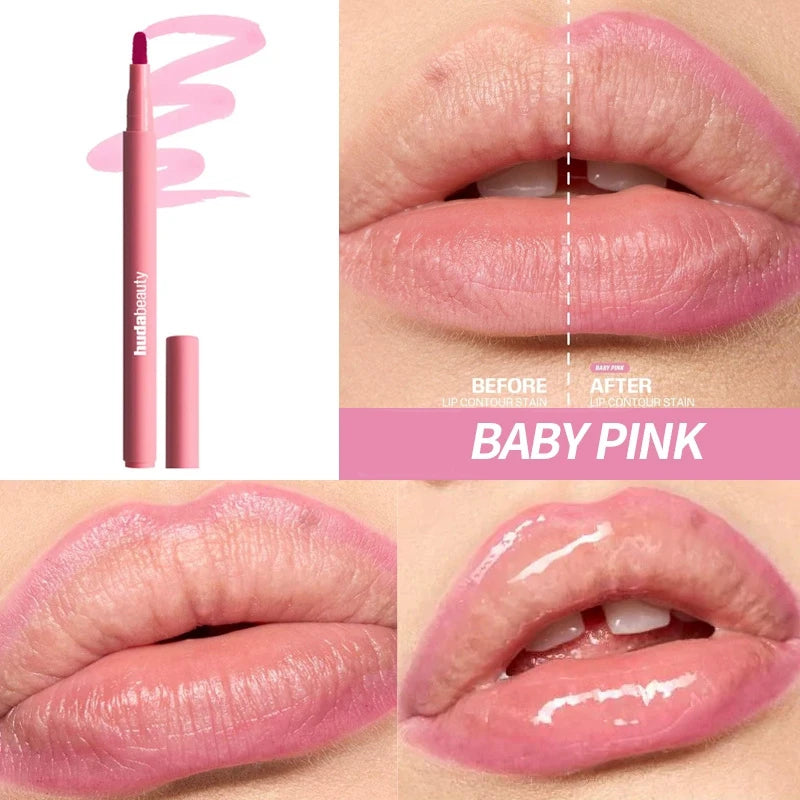 Velvet Matte Lip Liner Pencil | Long-Wear Waterproof Lip Pencil
