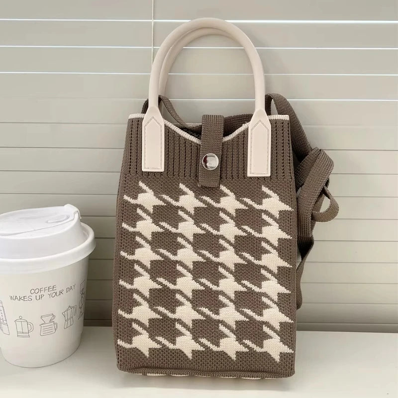 Sweetheart Knit Mini Crossbody