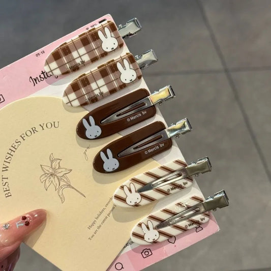 Miffy Plaid Hair Clip
