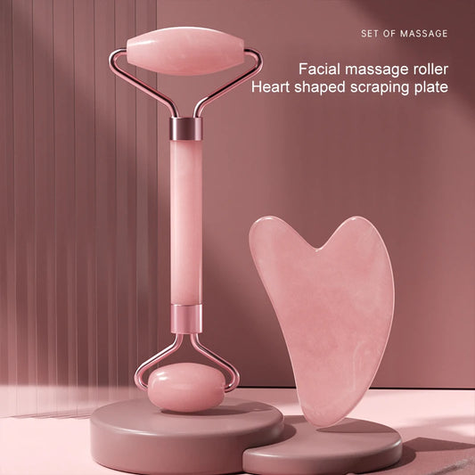 Facial Massage Roller & Sculpting Set | Face, Neck & Eye Beauty Tool