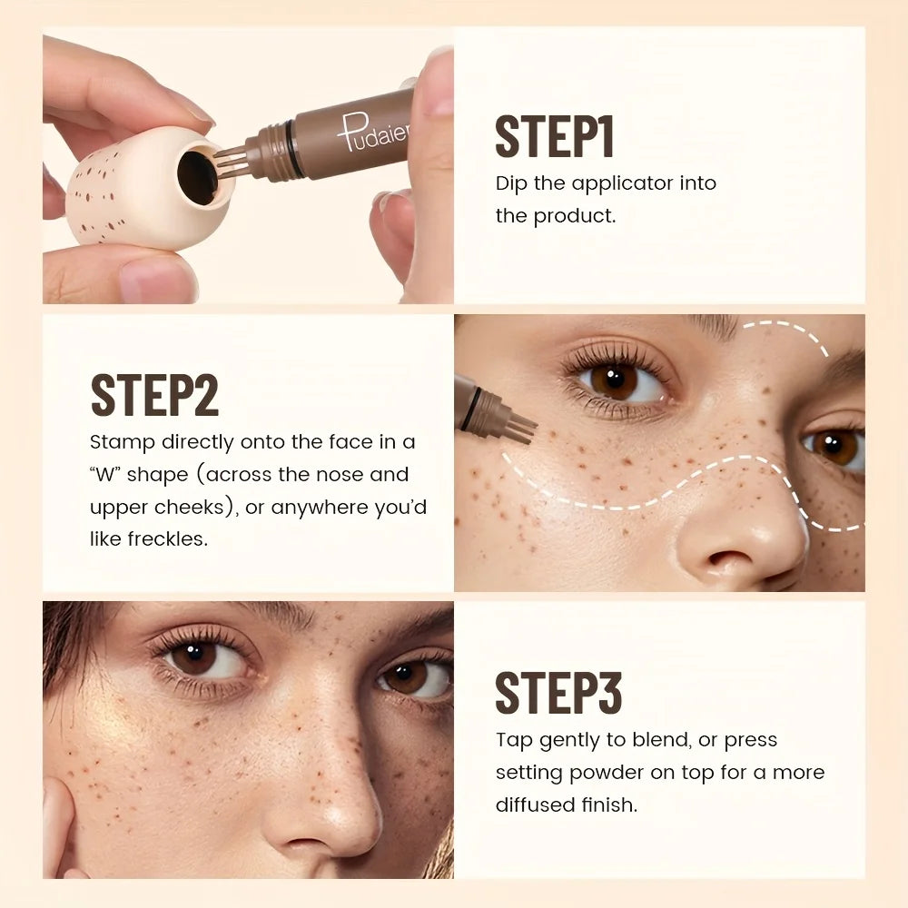 Natural Freckle Stamp Pen – Waterproof Faux Freckles