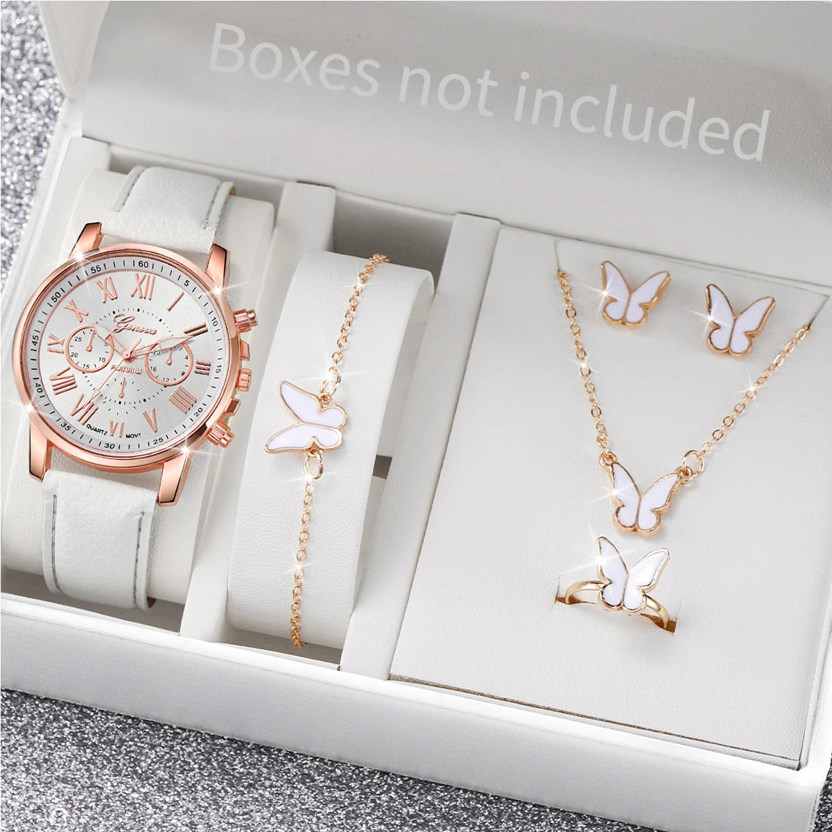 The Charlotte Gift Set | 6-Piece Watch & Jewelry Collection