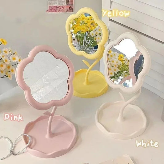 Bloom Vanity Mirror | Flower Desktop Makeup Mirror