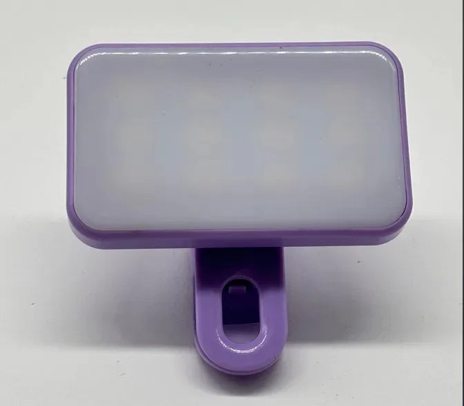 LED Selfie Light | Adjustable Clip-On Phone Light