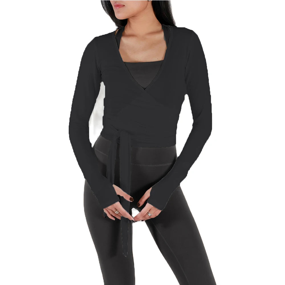 The Arabella Ballet Wrap Top