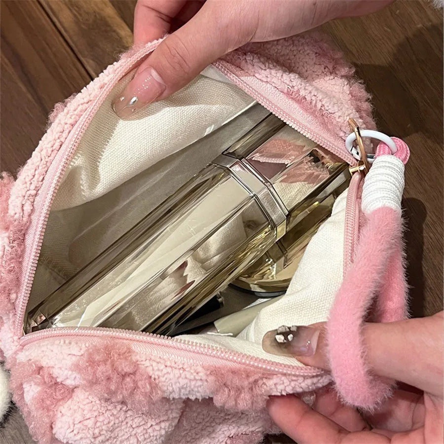 💗 Sweetheart Teddy Cosmetic Pouch