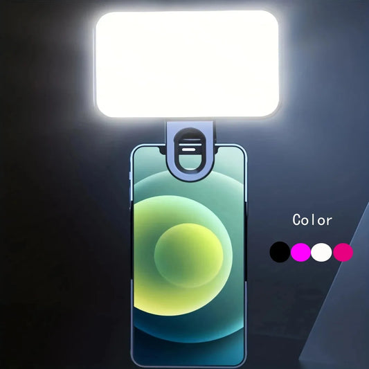 LED Selfie Light | Adjustable Clip-On Phone Light