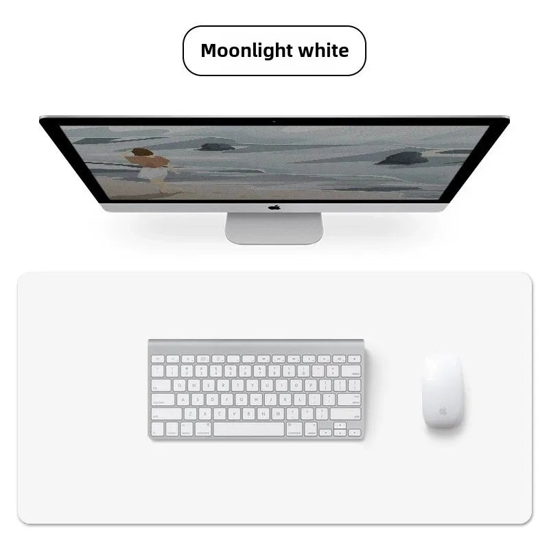 Minimalist Desk Mat | Waterproof Leather Workspace Pad
