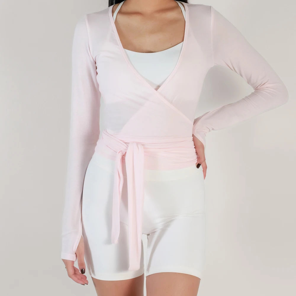 The Arabella Ballet Wrap Top