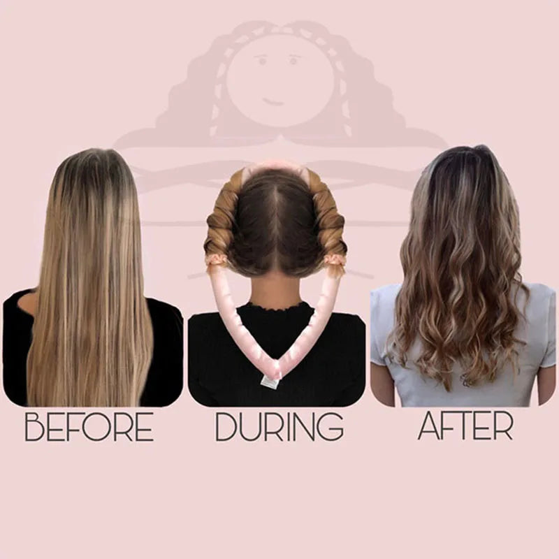 Silk Heatless Curling Ribbon Set