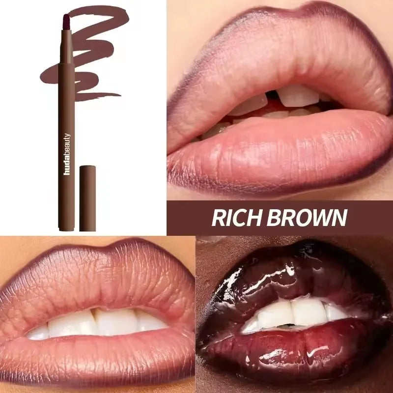 Velvet Matte Lip Liner Pencil | Long-Wear Waterproof Lip Pencil