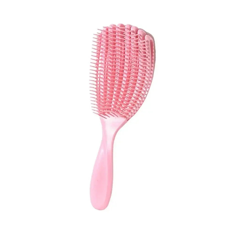 Pink Octopus Detangling Hair Brush