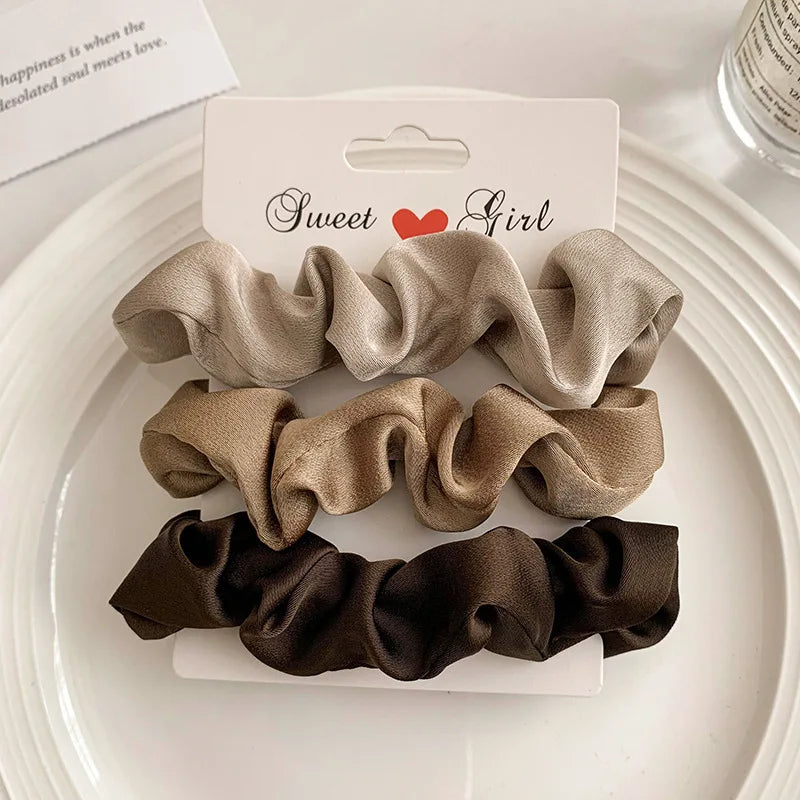 Silky Everyday Scrunchie Set