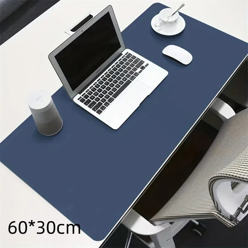 Minimalist Desk Mat | Waterproof Leather Workspace Pad