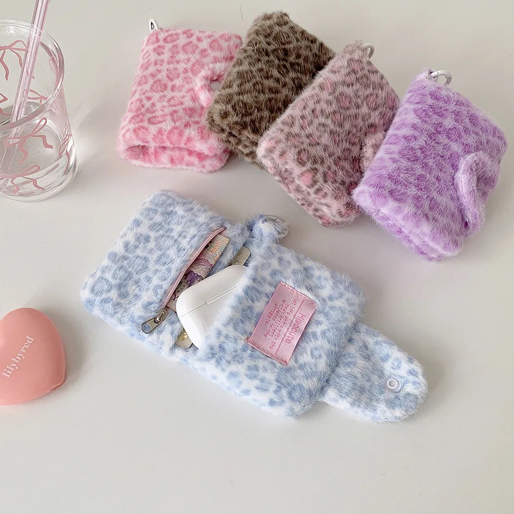 Soft Plush Card Pouch