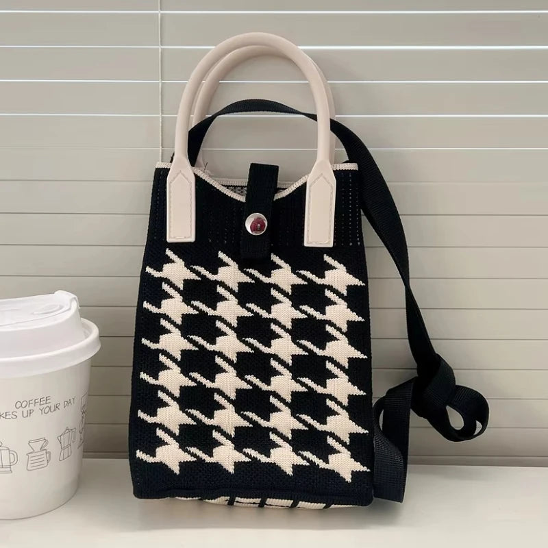 Sweetheart Knit Mini Crossbody